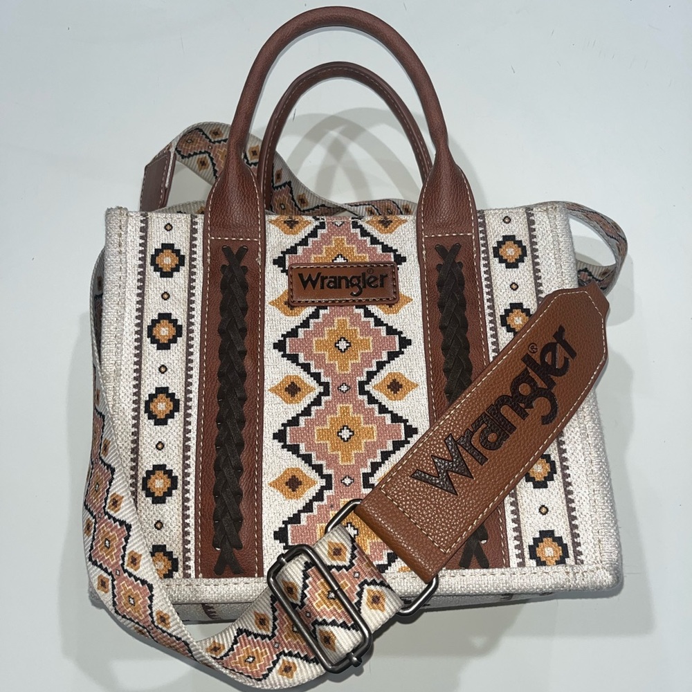 Wrangler Aztec Crossbody Tote